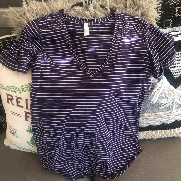 lululemon athletica Tops - Lululemon V neck T size small lululemon athletica Tops - Lululemon V neck T size small